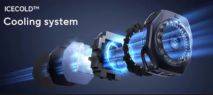 Original Black Shark Magnetic 5Pro Cooler Funcooler 5 Fast Mobile Phone Radiator for Iphone Nubia Xiaomi Huawei Oppo Samsung