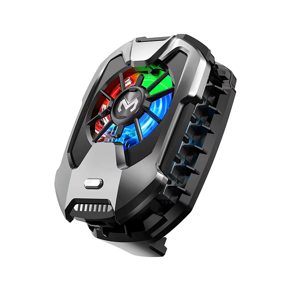 Universal Mobile Phone Cooling Fan Game Cooler, Digital Display Fast Radiator Back Clip for Iphone 15 Pro Max Xiaomi 14 POCO X6