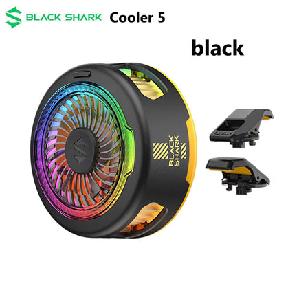 Original Black Shark Magnetic 5Pro Cooler Funcooler 5 Fast Mobile Phone Radiator for Iphone Nubia Xiaomi Huawei Oppo Samsung